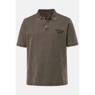 JP1880  Poloshirt, Halbarm, Piqué, Vintage Look 