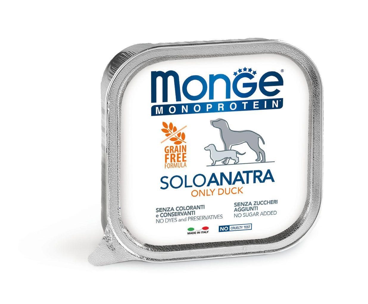 Monge  Monoprotein GF Patè Ente - Multipack 