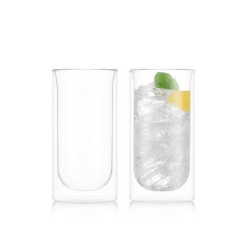 2er Set doppelwandigen Gläsern - Gin & Tonic SKÅL