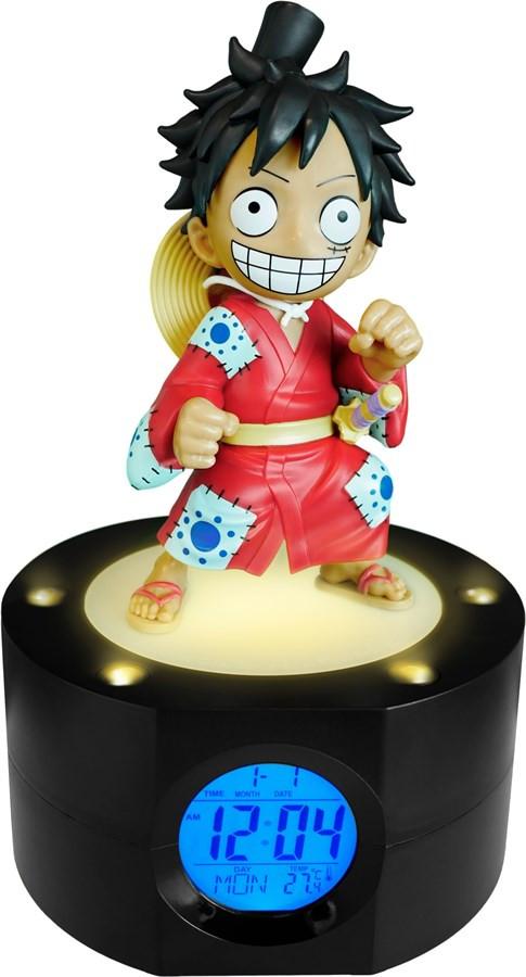 Teknofun  One Piece - Digitaler Wecker Luffy [LED-Lampe] 