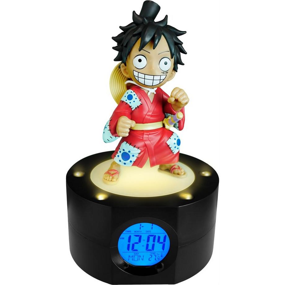 Teknofun  One Piece - Digitaler Wecker Luffy [LED-Lampe] 
