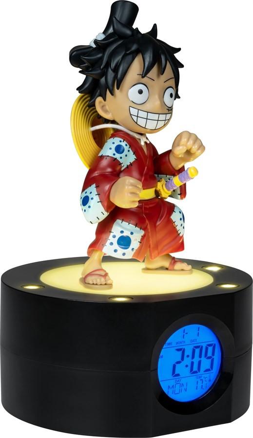 Teknofun  One Piece - Digitaler Wecker Luffy [LED-Lampe] 