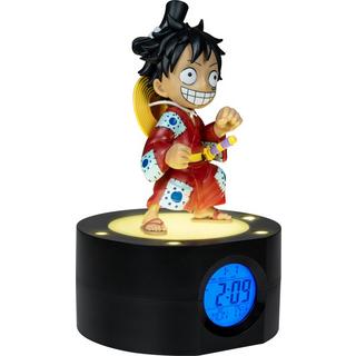 Teknofun  One Piece - Digitaler Wecker Luffy [LED-Lampe] 