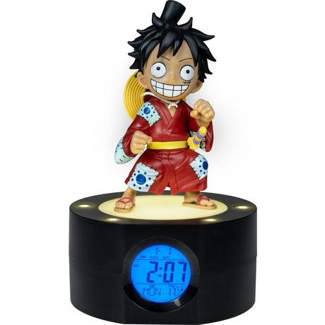 Teknofun  One Piece - Digitaler Wecker Luffy [LED-Lampe] 