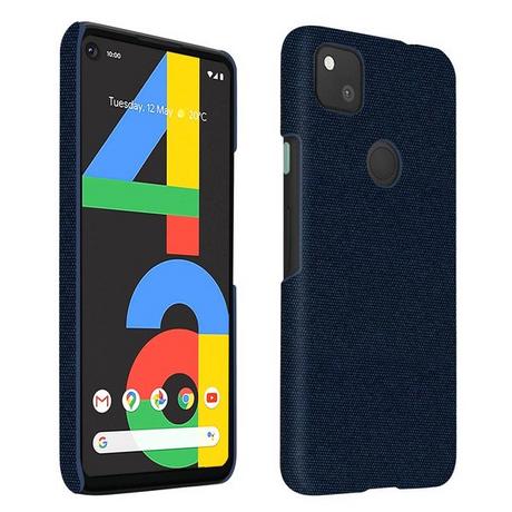 Avizar  Cover Google Pixel 4A Tessuto blu 