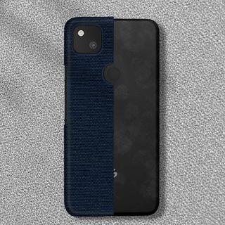 Avizar  Cover Google Pixel 4A Tessuto blu 