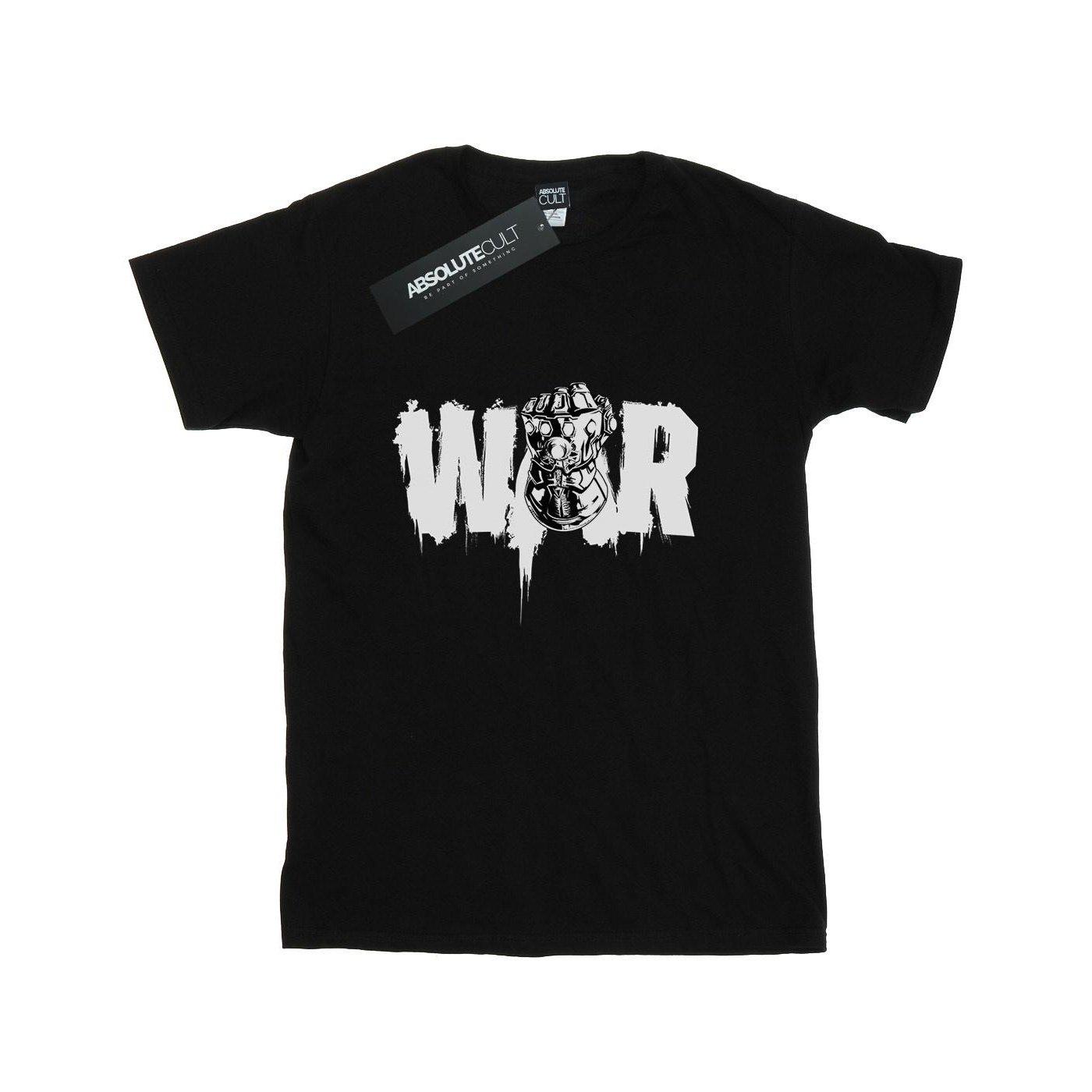 Image of Avengers Infinity War Fist Tshirt Herren Schwarz 3XL