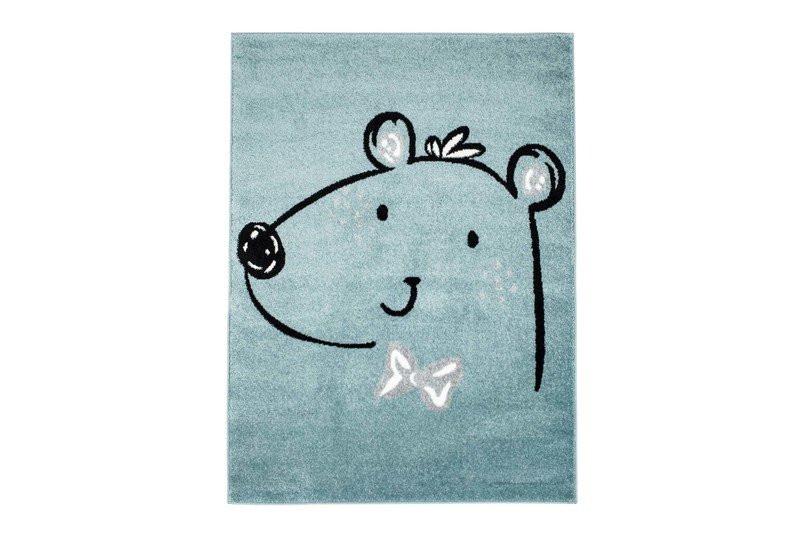 Image of Kinderteppich Bär Mint Unisex 160X230CM