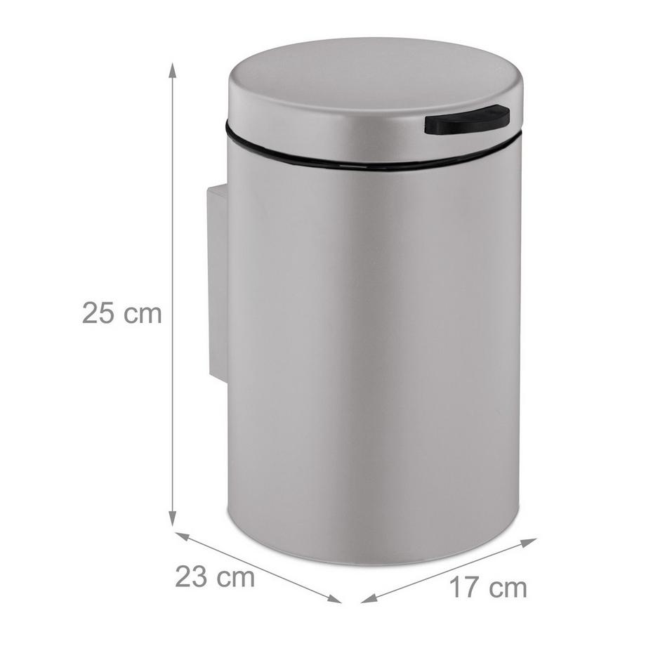 Northix Poubelle de salle de bain murale  