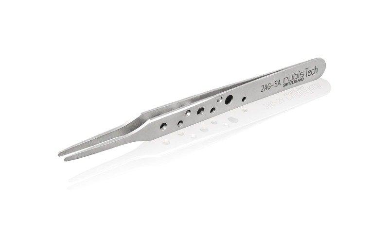 Image of Pinzette Perforiert, Runde Spitze, 12 Cm, 2ag Damen 1 pezzo