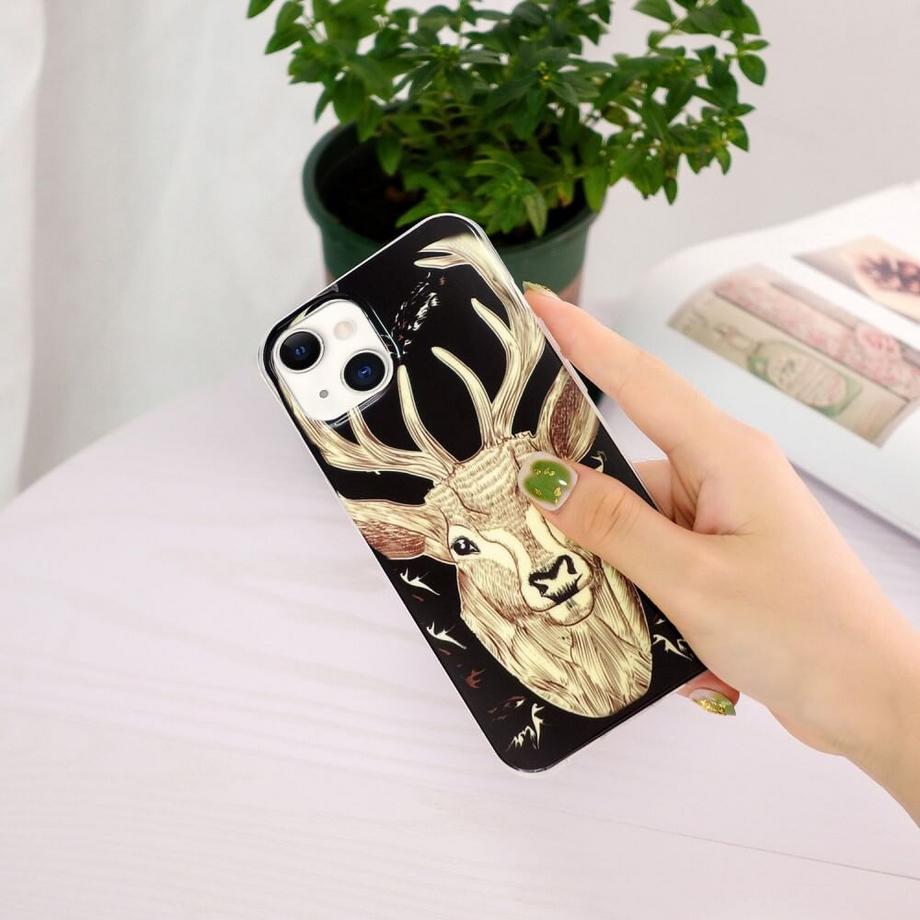 Cover-Discount  iPhone 15 Plus - Nachtleuchtende Silikon Hülle 