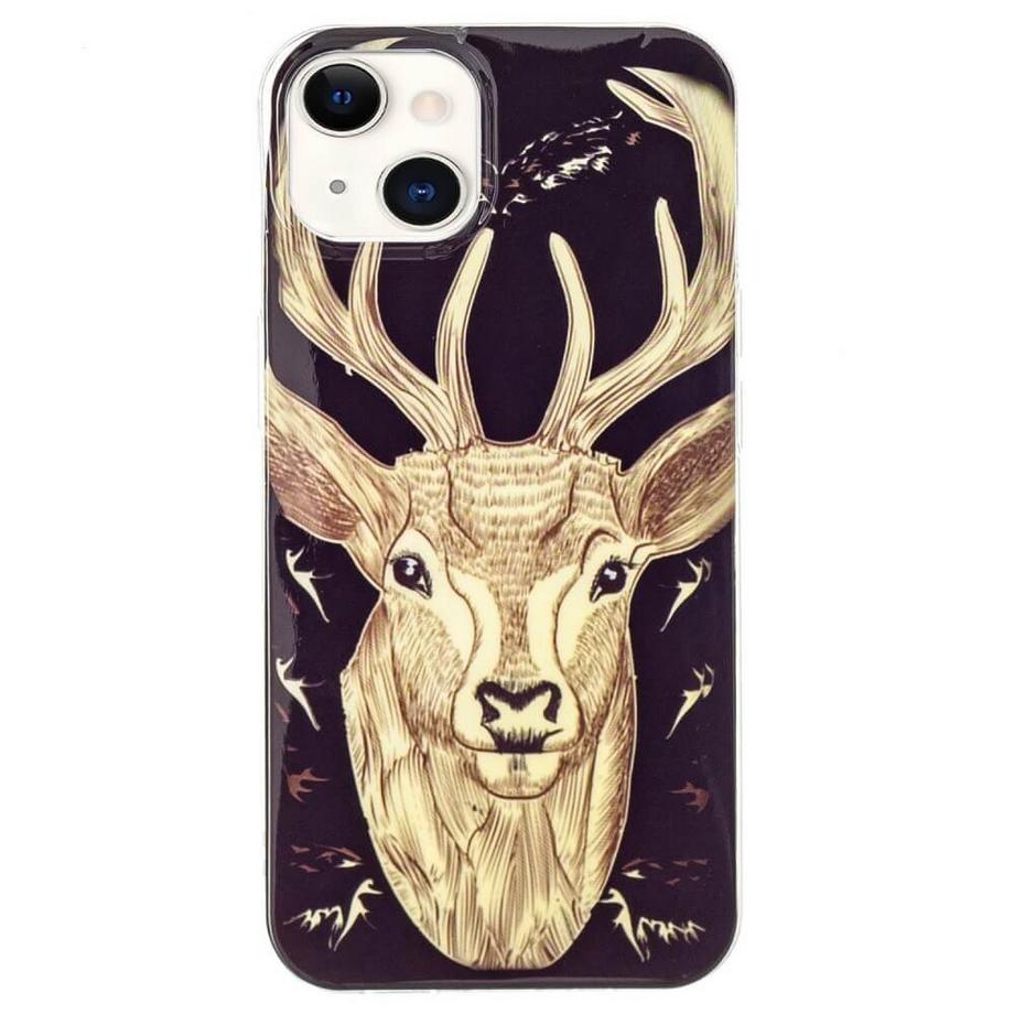 Cover-Discount  iPhone 15 Plus - Nachtleuchtende Silikon Hülle 