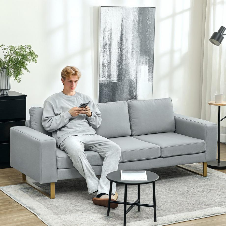 HOMCOM 3-Sitzer-Sofa  