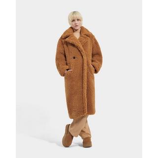 UGG  W GERTRUDE LONG TEDDY COAT-L 