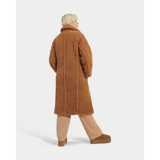 UGG  W GERTRUDE LONG TEDDY COAT-L 