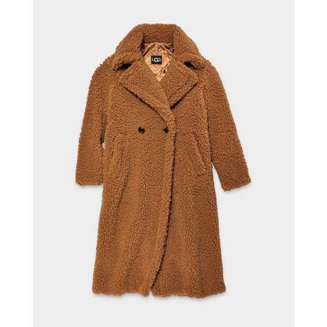 UGG  W GERTRUDE LONG TEDDY COAT-L 