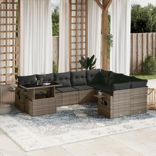 VidaXL Garten sofagarnitur poly-rattan  