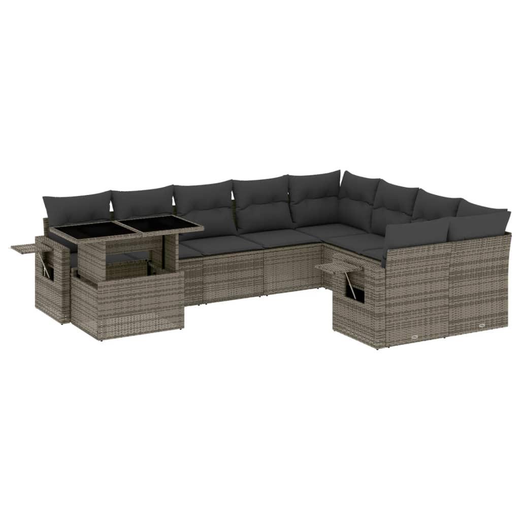 VidaXL Garten sofagarnitur poly-rattan  