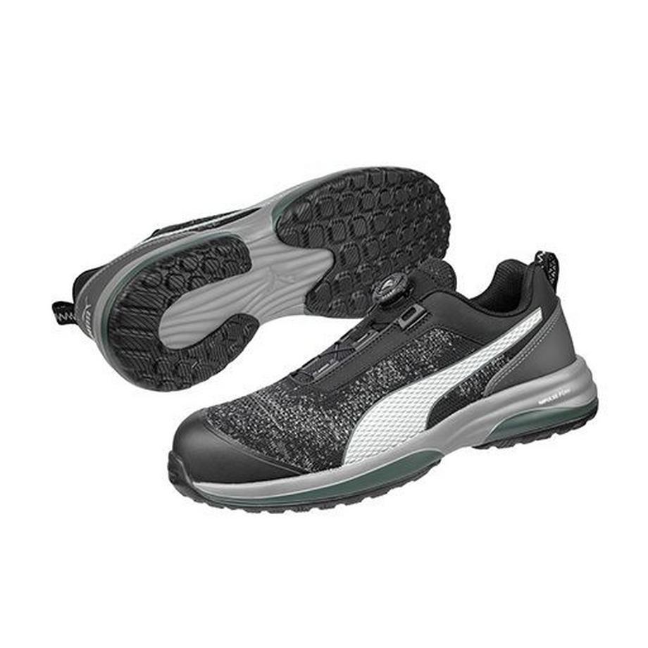 PUMA Safety Charge Black Disc S1P Sicherheitsschuh  