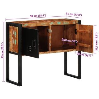 VidaXL Konsolentisch mangoholz  