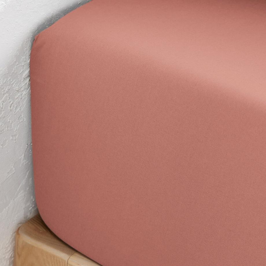 La Redoute Intérieurs Scenario Bio-Baumwolle Unifarbenes Fixleintuch  