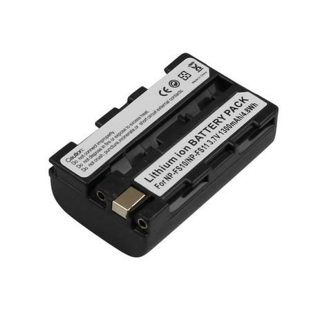 Avizar  Sony NP-FS10 NP-FS11 Fotocamera Li-ion 3.7V 1300mAh 4. 8Wh 