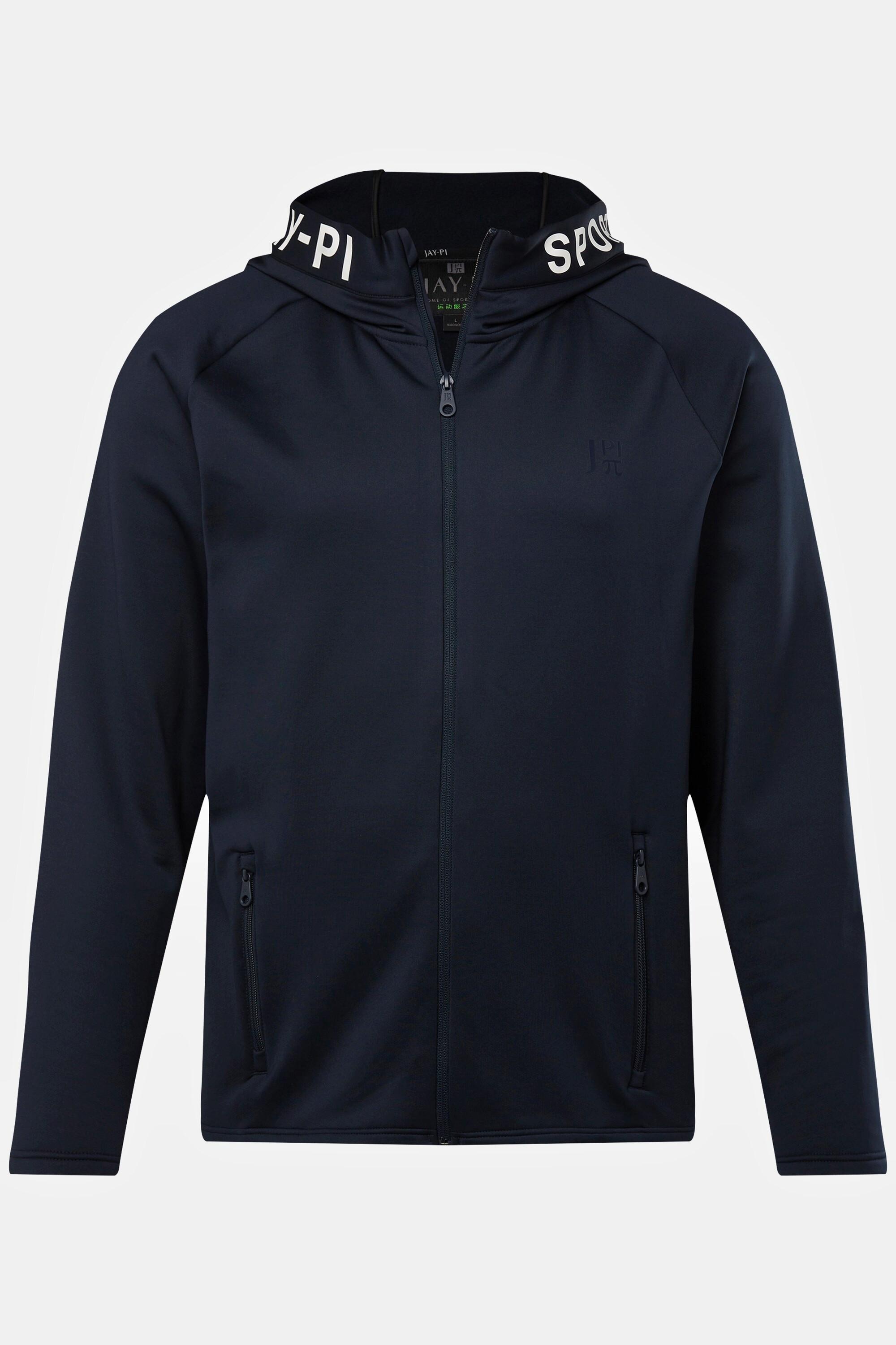 JP1880  Giacca sportiva da tennis con FLEXNAMIC®, softshell e cappuccio 