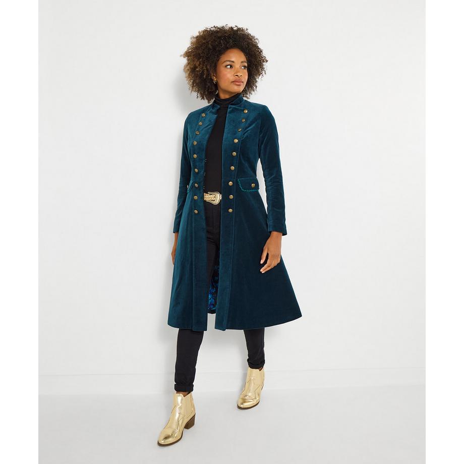 Joe Browns Lungo Cappotto Militare in Moleskin  