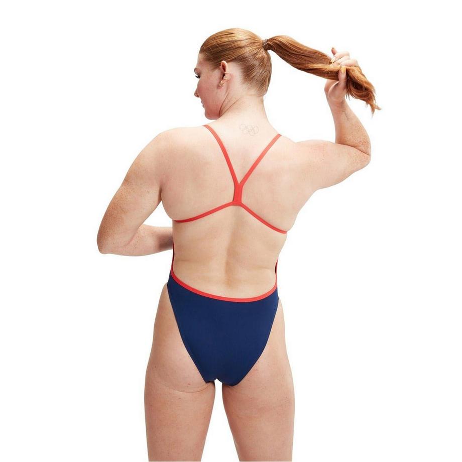 speedo Maillot De Bain Placement Étoile Rayé  