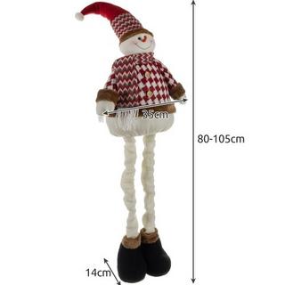 Ruhhy Bonhomme de neige de Noël - télescopique 105cm Ruhhy 22341  