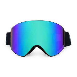 YEAZ  APEX Magnet-Ski-Snowboardbrille grün verspiegelt/schwarz 