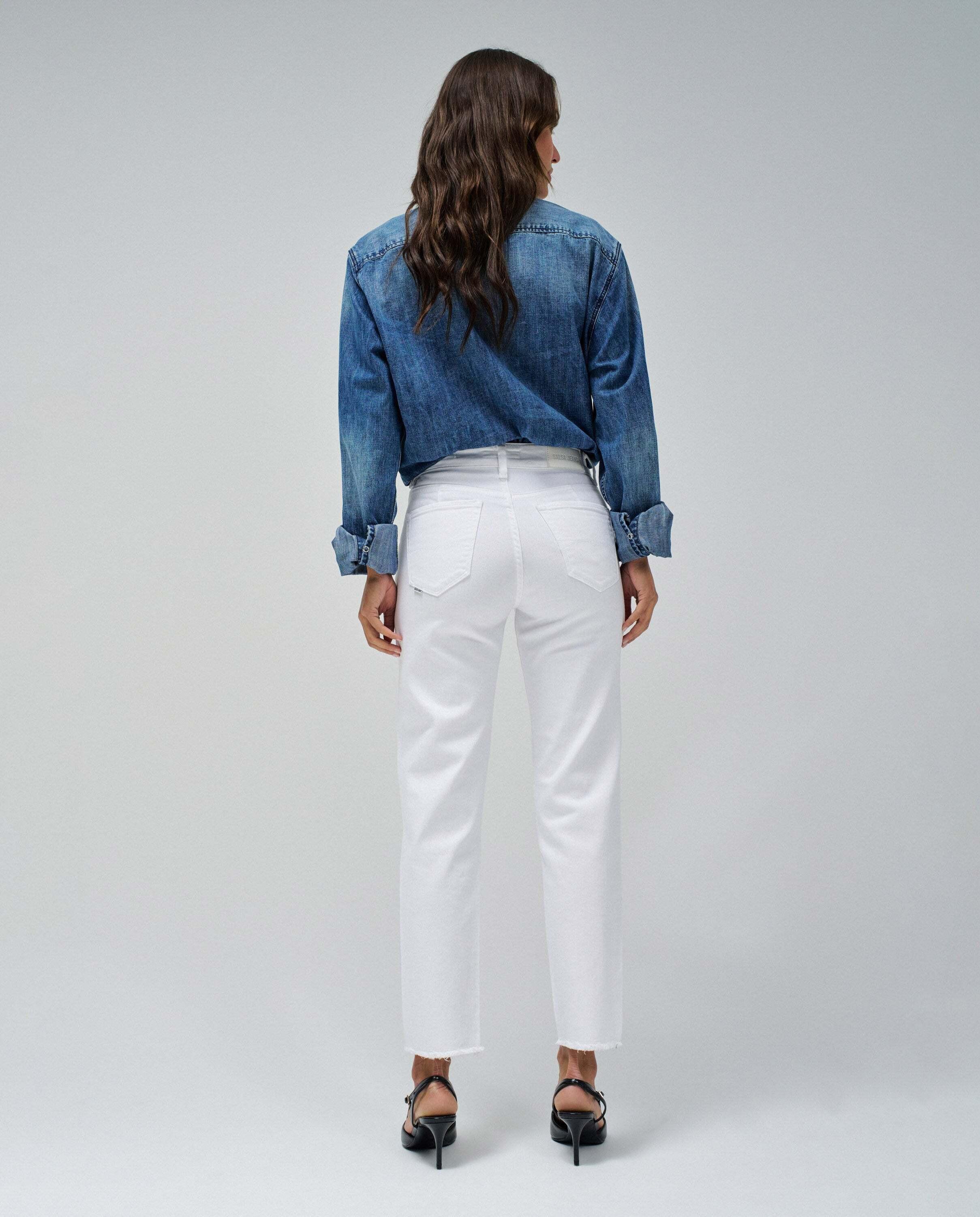 Salsa True Slim Fit Jeans Lunghezza Caviglia  