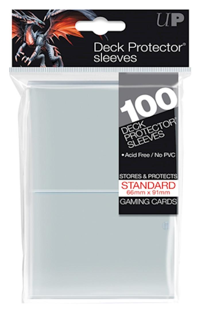 Ultra PRO  Clear Deck Protector Standard (100) NEW SIZE 