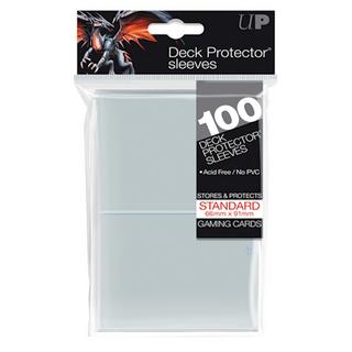 Ultra PRO  Clear Deck Protector Standard (100) NEW SIZE 