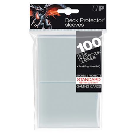 Ultra PRO  Clear Deck Protector Standard (100) NEW SIZE 