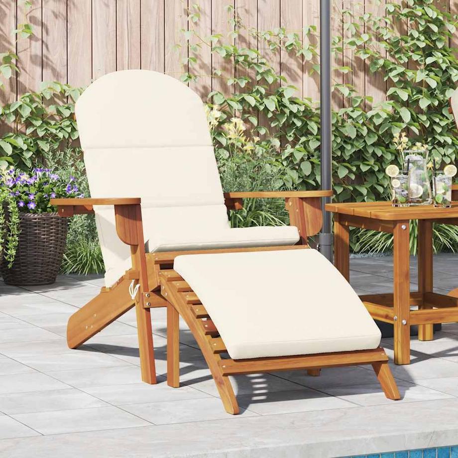 VidaXL Chaise de jardin bois d'acacia  