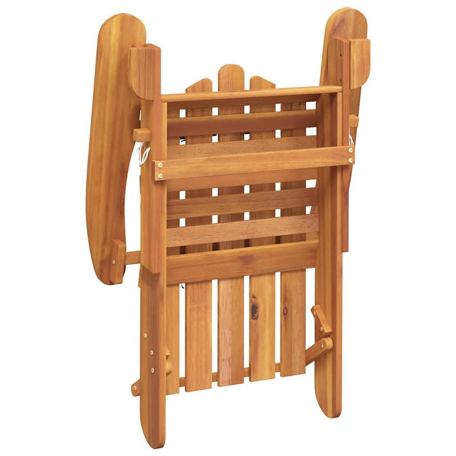 VidaXL Chaise de jardin bois d'acacia  