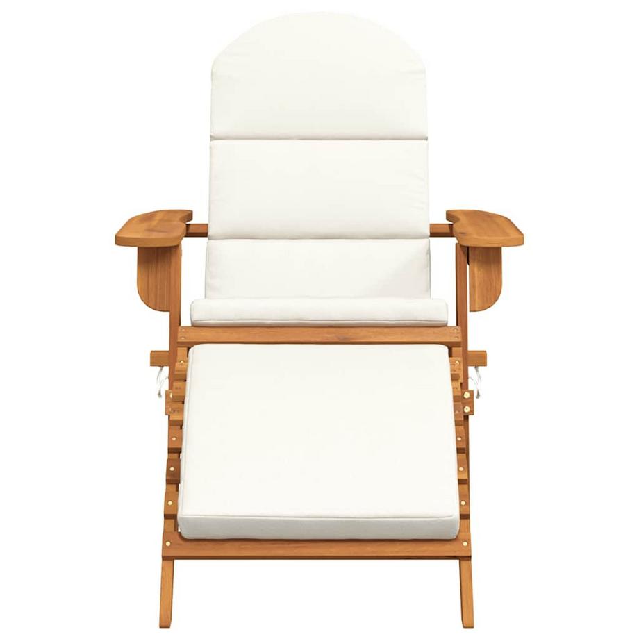 VidaXL Chaise de jardin bois d'acacia  