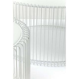 KARE Design Tavolino Wire White (2/set)  