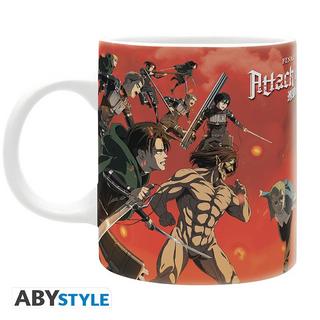 Abystyle Attack on Titan Tazza 320ml Subli : Battle Scene Season 4  