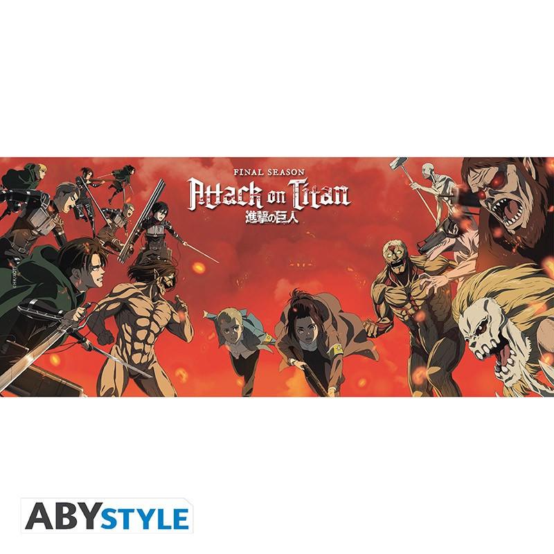 Abystyle Attack on Titan Tazza 320ml Subli : Battle Scene Season 4  