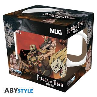 Abystyle Attack on Titan Tazza 320ml Subli : Battle Scene Season 4  