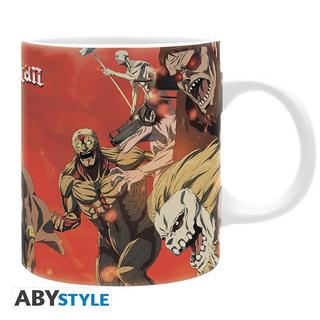 Abystyle Attack on Titan Tazza 320ml Subli : Battle Scene Season 4  