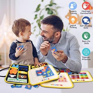 Activity-board  Beschäftigungstafel 5-Schichten, Aktivitätstafel Dinosaurier 