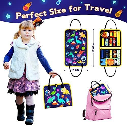 Activity-board  Beschäftigungstafel 5-Schichten, Aktivitätstafel Dinosaurier 