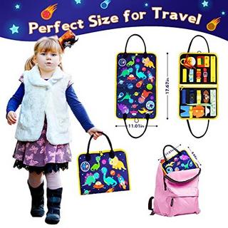 Activity-board  Beschäftigungstafel 5-Schichten, Aktivitätstafel Dinosaurier 