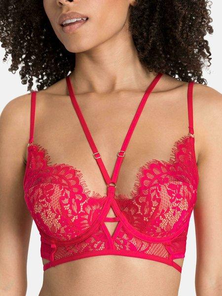 Image of Push-up-bh Temptation Damen Altrosa B/70
