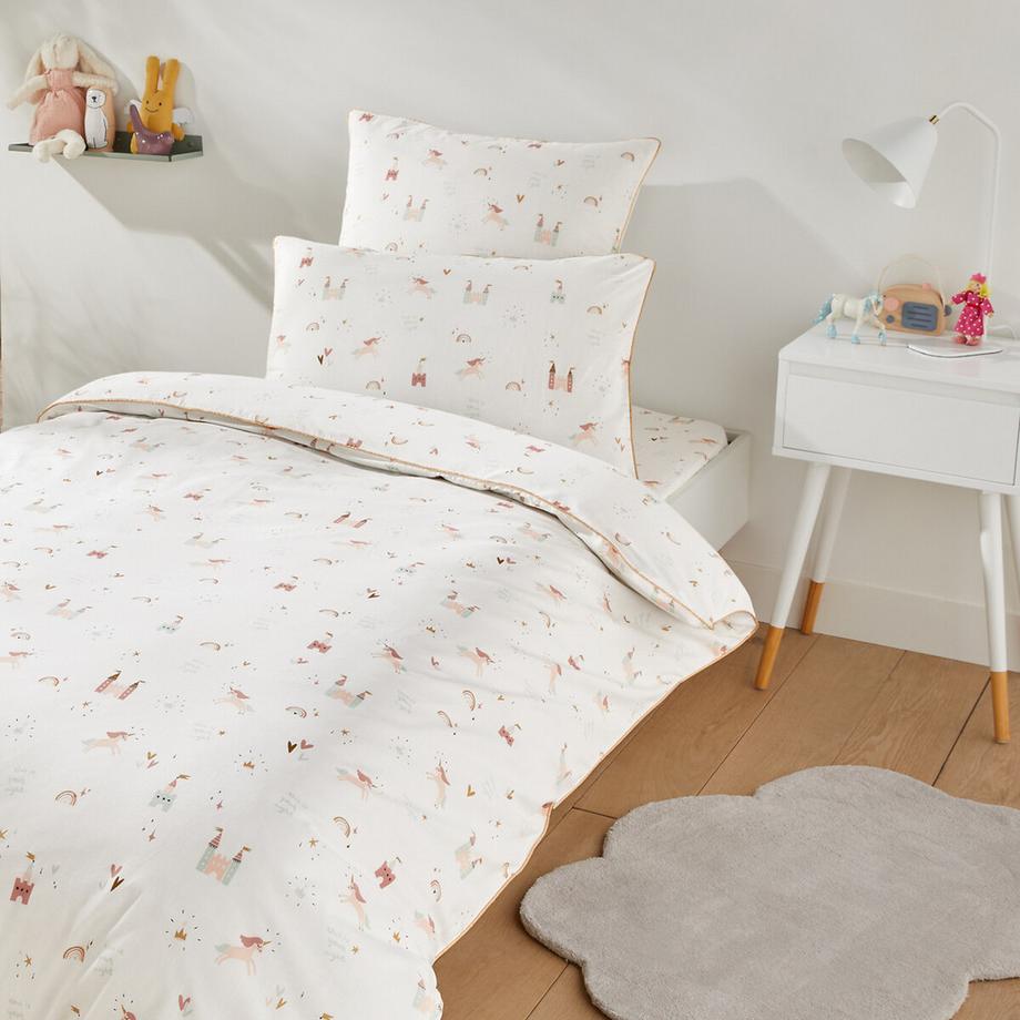 La Redoute Intérieurs Lenzuolo con angoli per bambini Castello Unicorno  