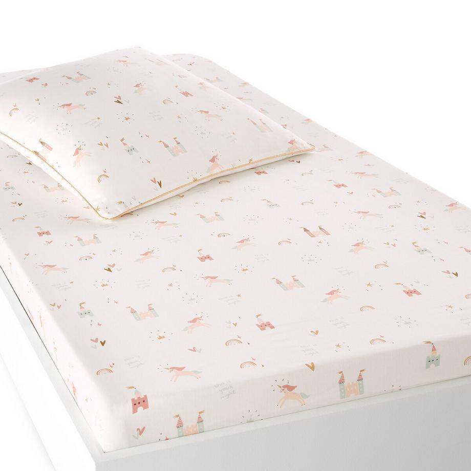 La Redoute Intérieurs Drap-housse enfant Château Licorne  