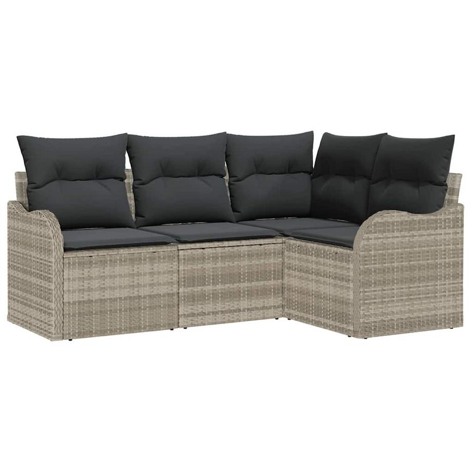 Set Divano da Giardino Polyrattan